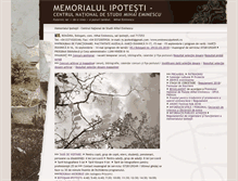 Tablet Screenshot of eminescuipotesti.ro